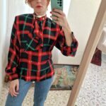 Camicia Pura Seta tartan