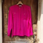 Camicia Fucsia in pura Seta