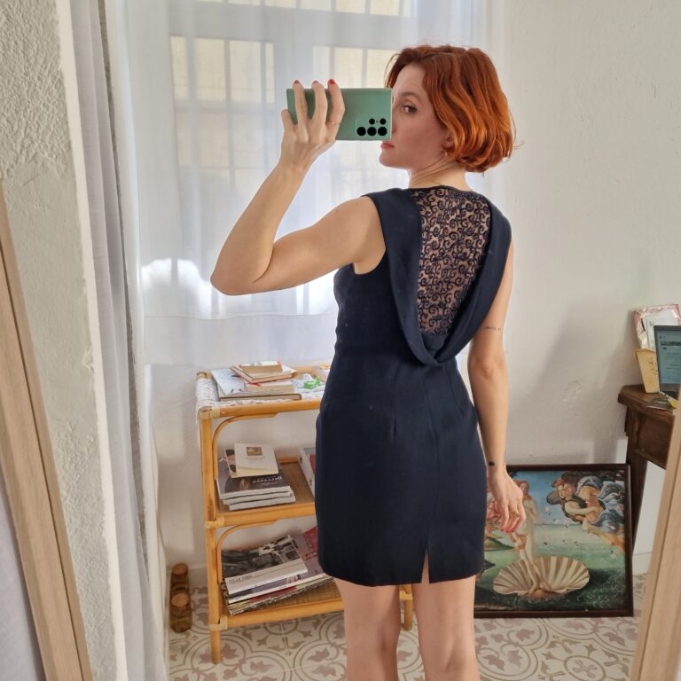 Vintage Little blu dress - immagine 5