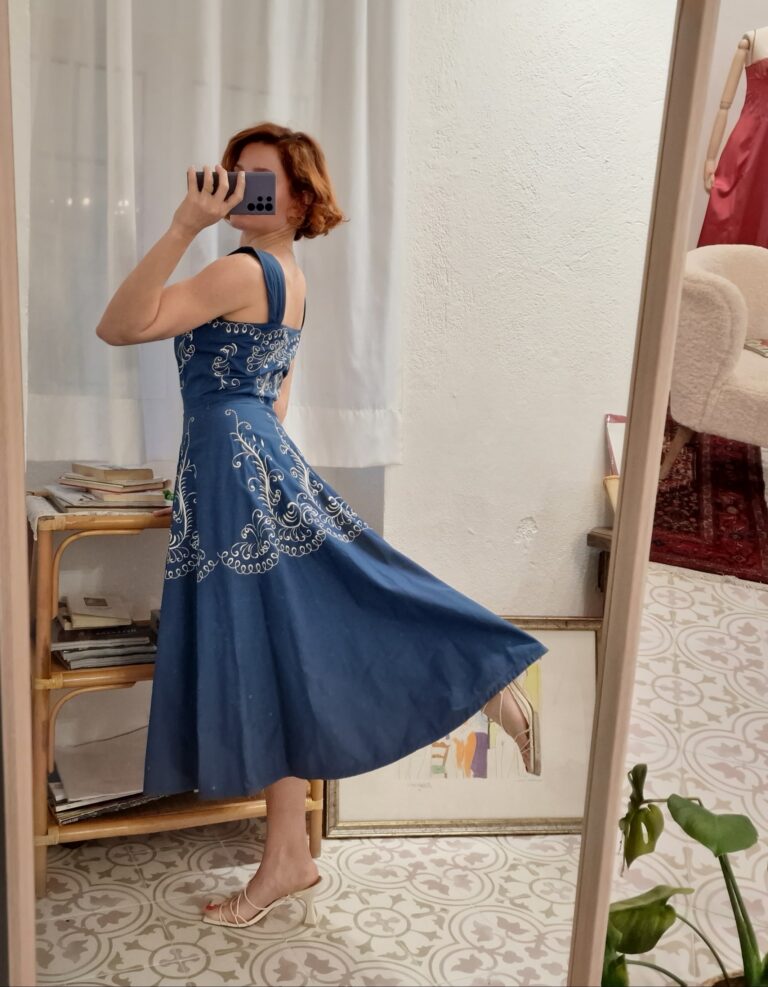 autentico Rare 50's vintage dress - immagine 3