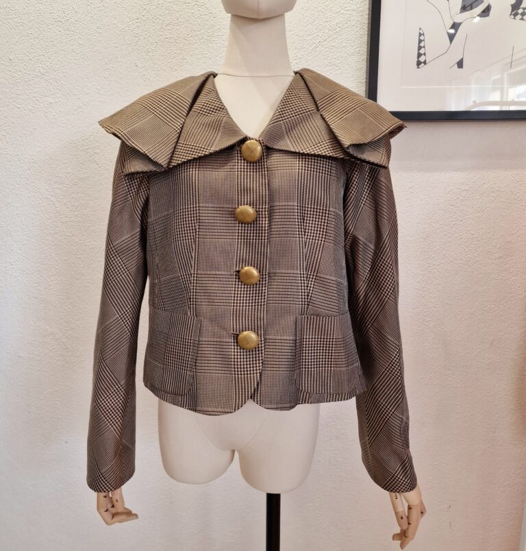 ARMANI maxi collar jacket