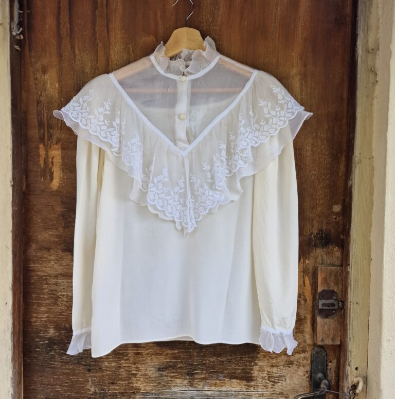 Camicia Vintage Charlotte Organza e Seta