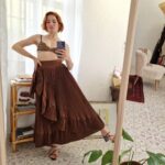 Byblos vintage plissé skirt