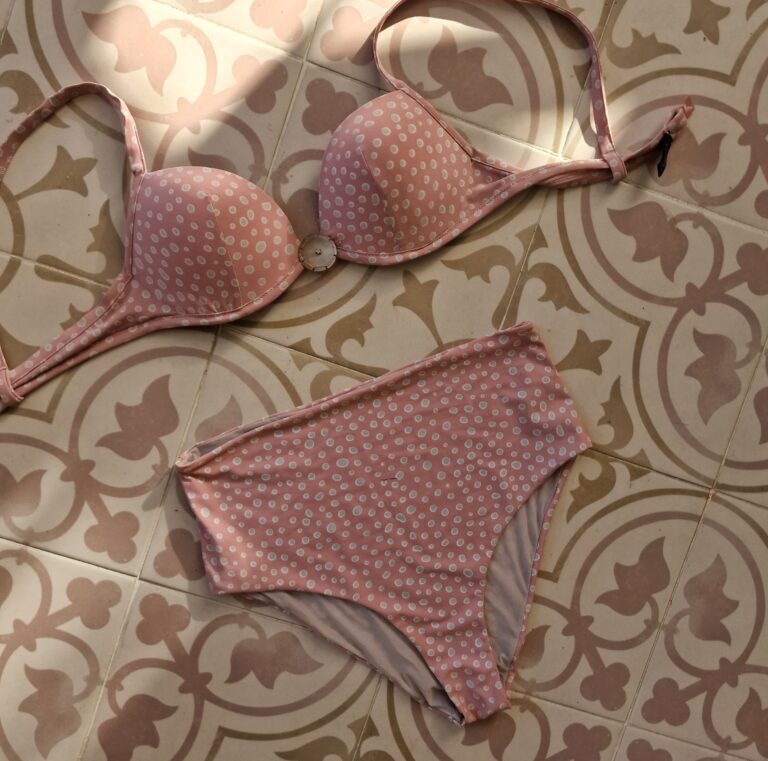 Bikini Paladini rosa Pois