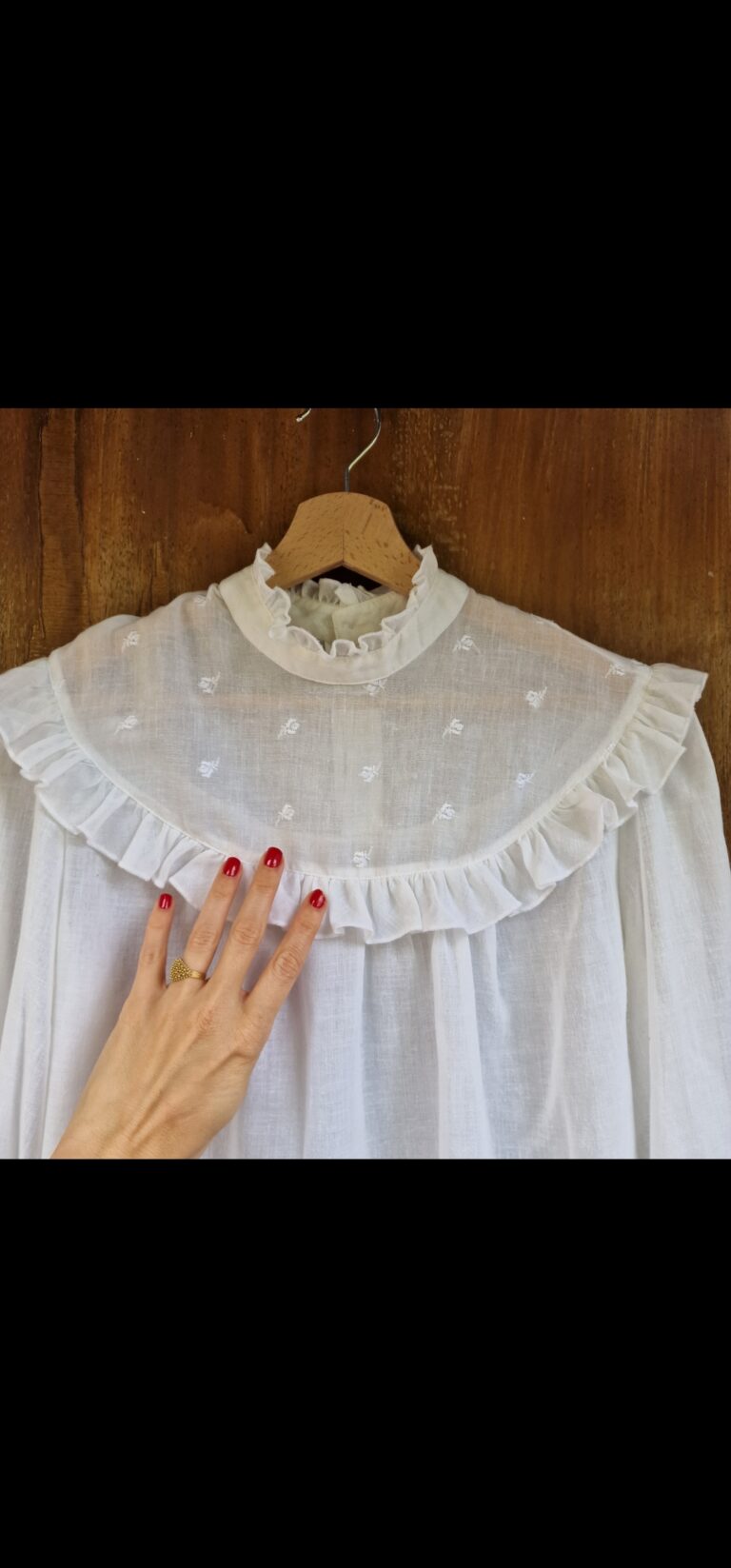 Camicia Vintage Victorian style - immagine 2