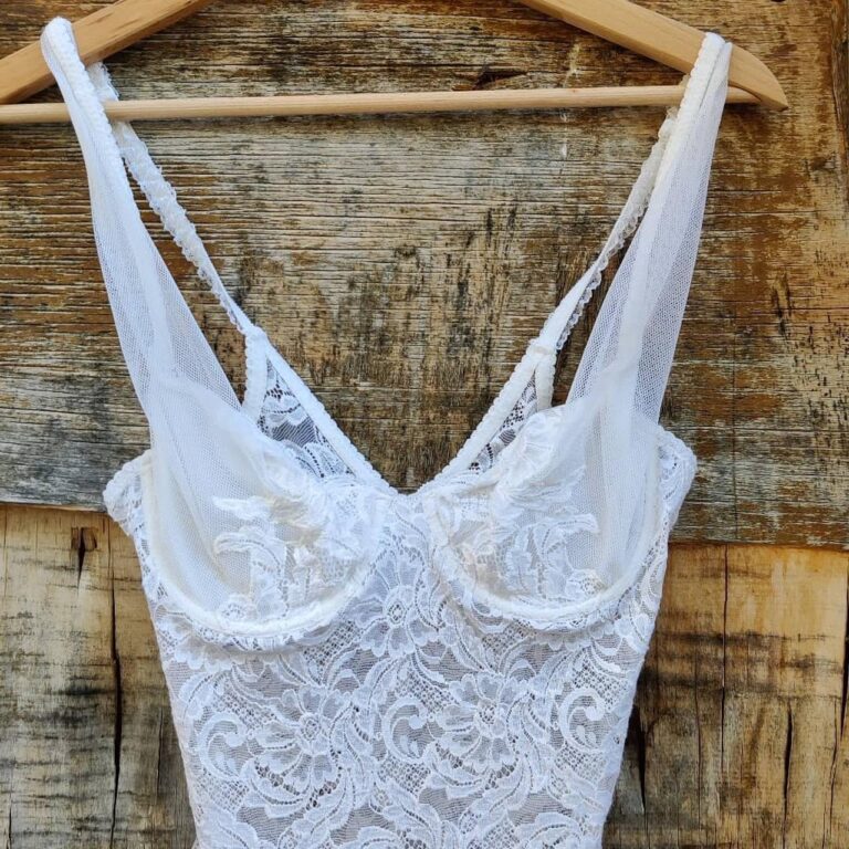 Body pizzo bianco by La Perla - immagine 5