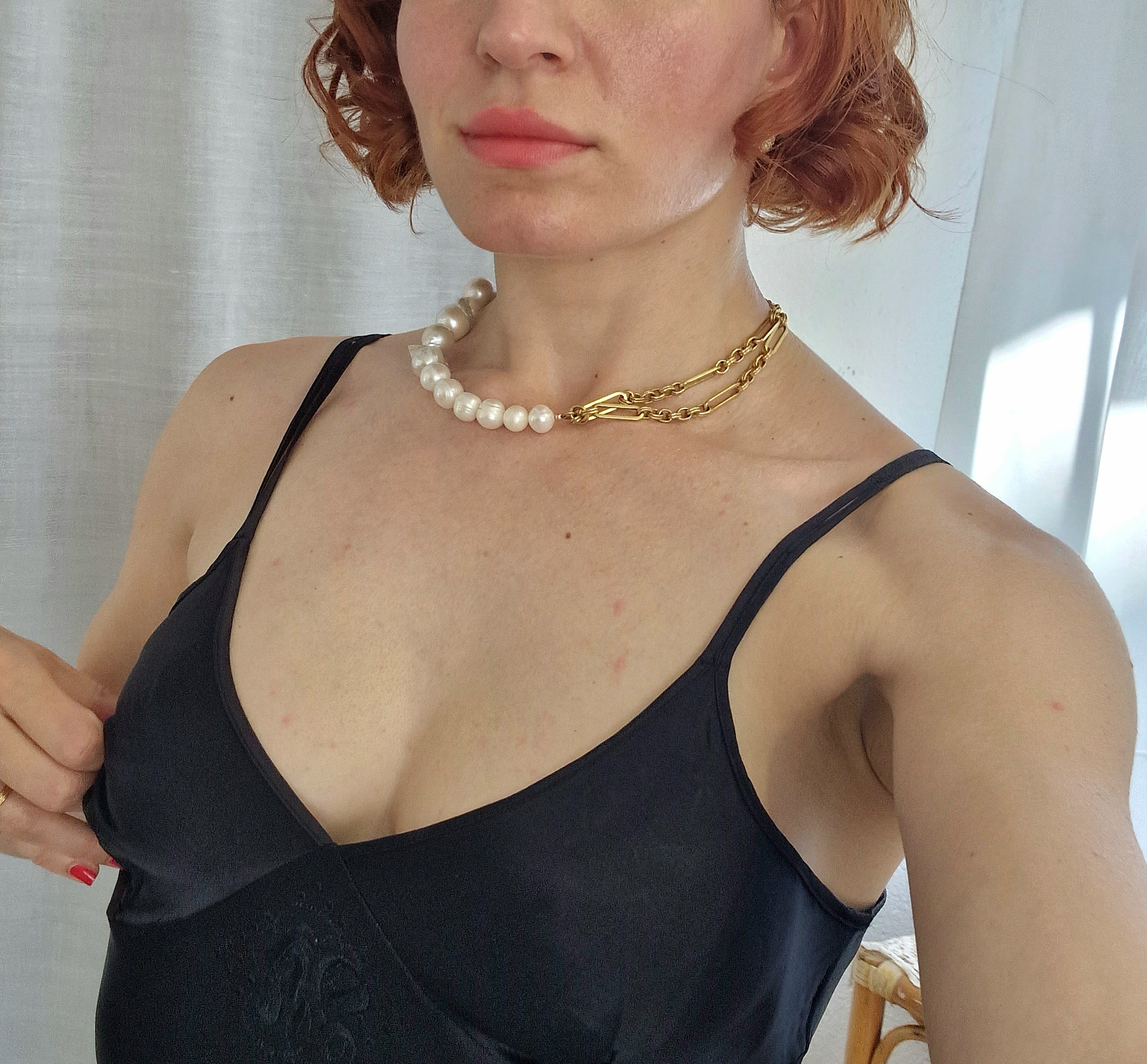 Abito Slip Dress Pura Seta Malizia By La Perla Josephinedevintage