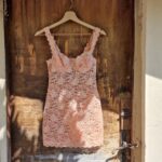 Top corsetto in pizzo by La Perla rosa