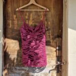 Top by La Perla in pizzo magenta