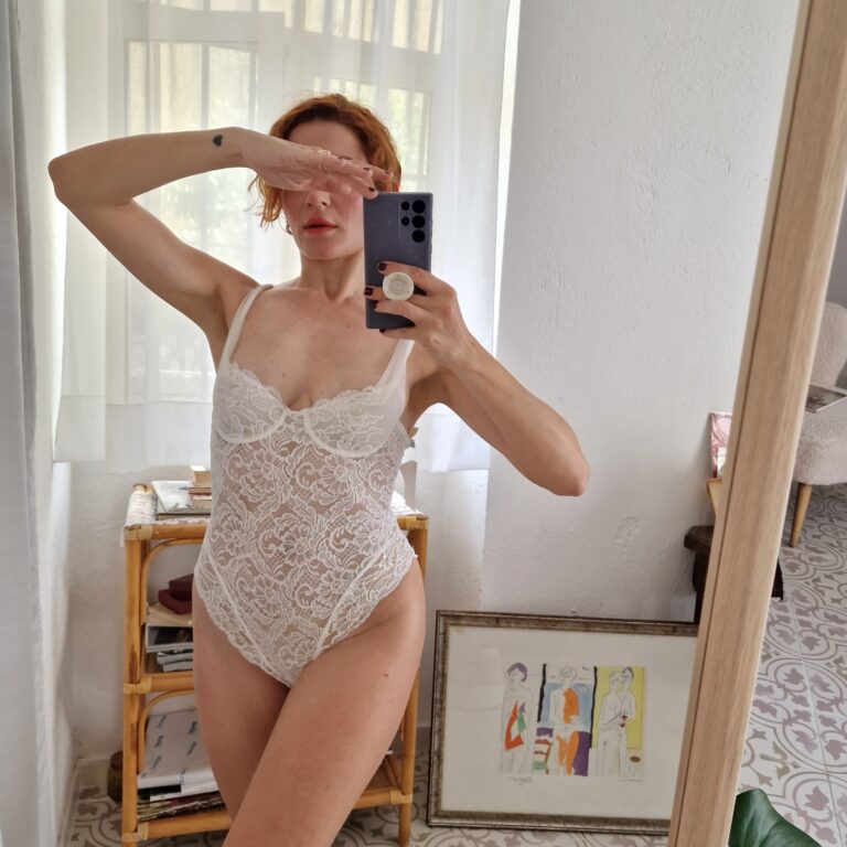 Body pizzo bianco by La Perla - immagine 2