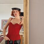 Corsetto steccato Burgundy by La Perla