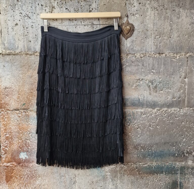 MOSCHINO vintage fringe skirt - immagine 7