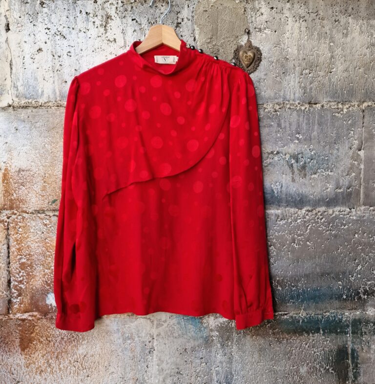 Valentino vintage silk blouse