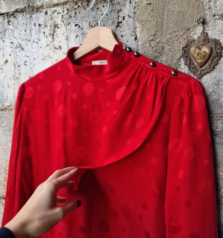 Valentino vintage silk blouse - immagine 2