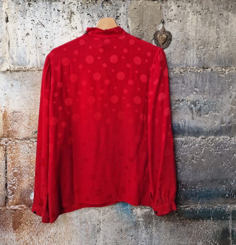 Valentino vintage silk blouse - immagine 6