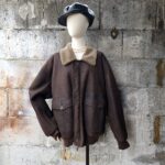 Montone pelle vintage uomo