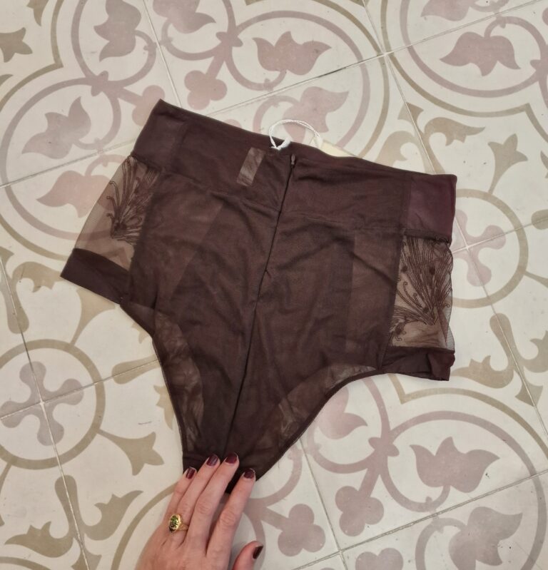 La Perla culotte chocolate e ricami - immagine 3