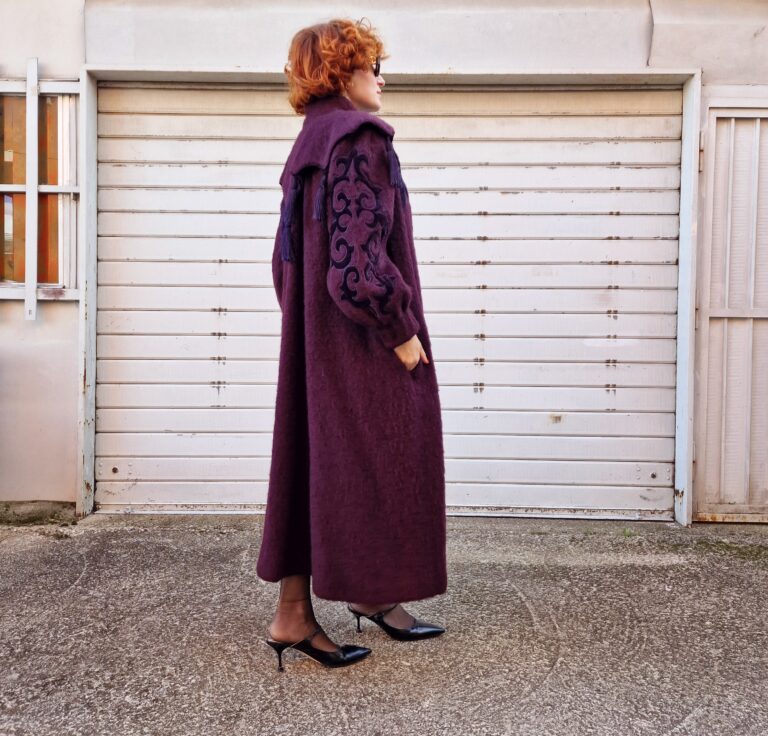 Escada vintage coat prugna - immagine 9