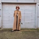 Camel vintage coat