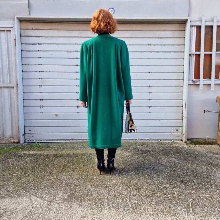 Valentino Boutique vintage coat verde - immagine 5