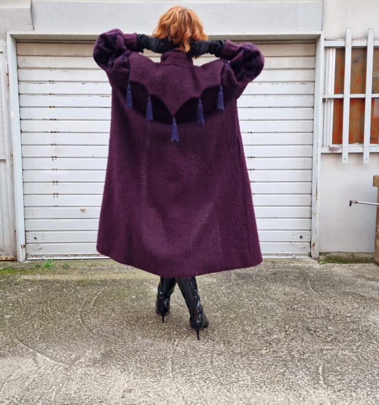 Escada vintage coat prugna - immagine 7