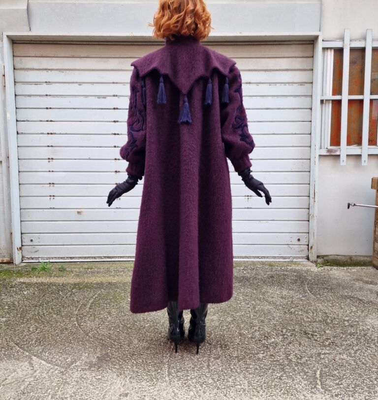 Escada vintage coat prugna - immagine 4