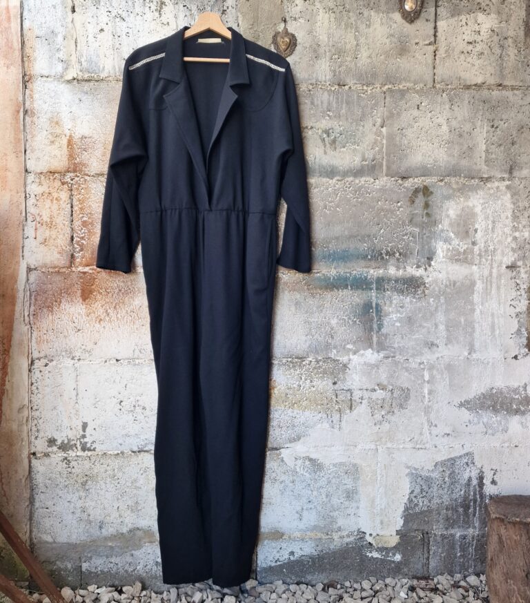 Chicness Jumpsuit nera vintage - immagine 10