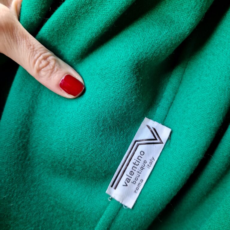 Valentino Boutique vintage coat verde - immagine 7