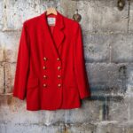 Moschino vintage Jacket doppiopetto rossa