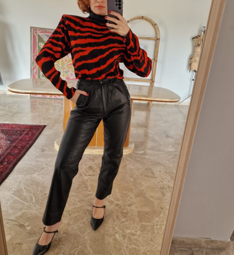 The Perfect black leather pants - immagine 2