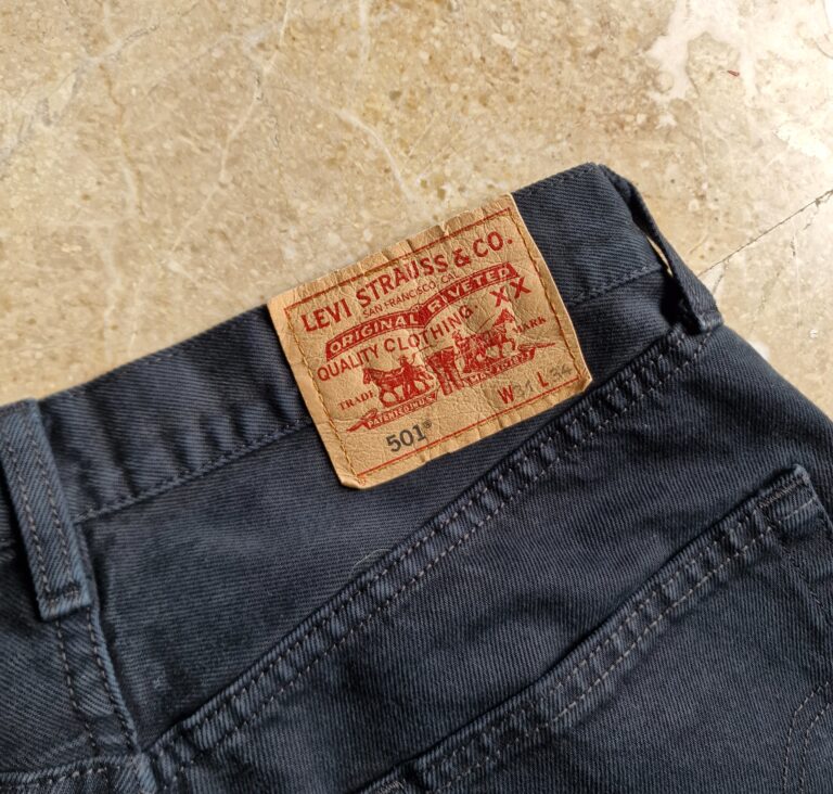 Levi's 501 vintage black tg 31 - immagine 9