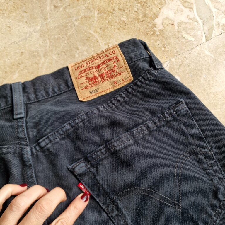 Levi's 501 vintage black tg 31 - immagine 11