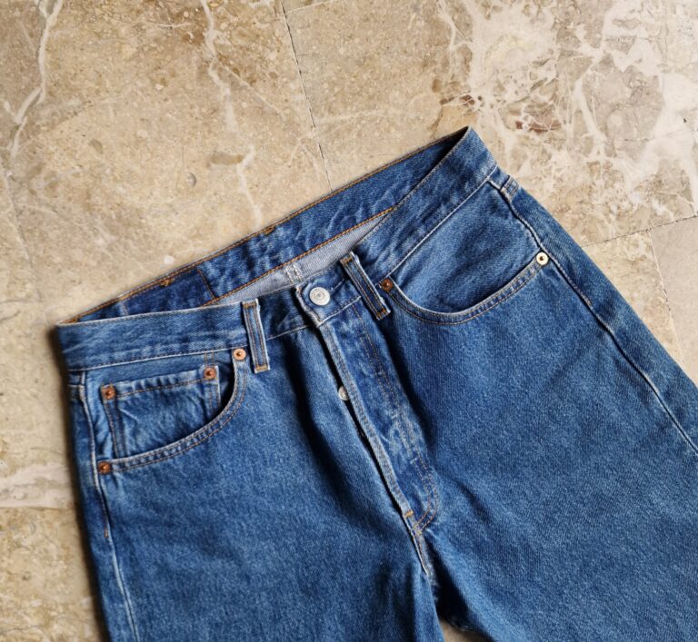 Levi's vintage 501 tg 31 lavaggio medio - immagine 7