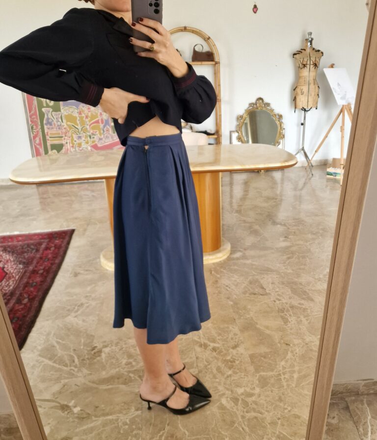 Christian Dior vintage Pura Seta skirt - immagine 7