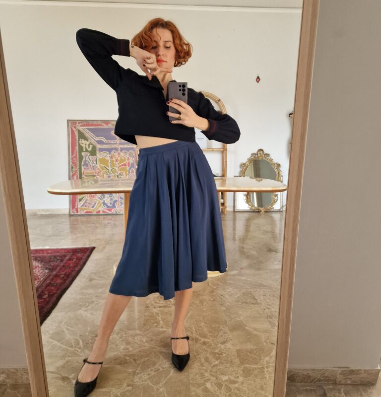 Christian Dior vintage Pura Seta skirt - immagine 5