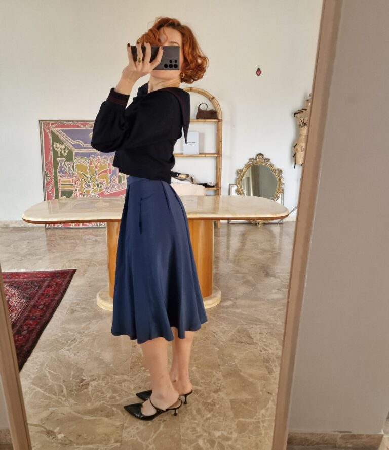 Christian Dior vintage Pura Seta skirt - immagine 4