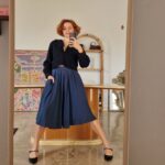 Christian Dior vintage Pura Seta skirt