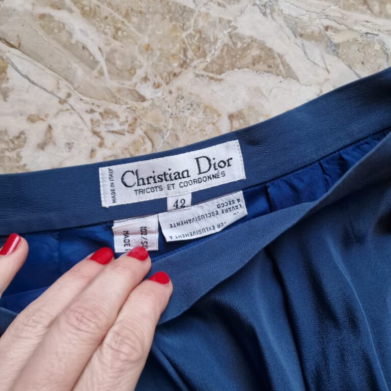 Christian Dior vintage Pura Seta skirt - immagine 3