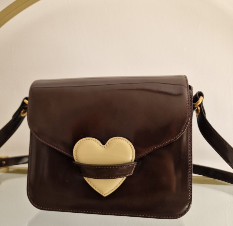 MOSCHINO vintage lettera heart bag - immagine 14