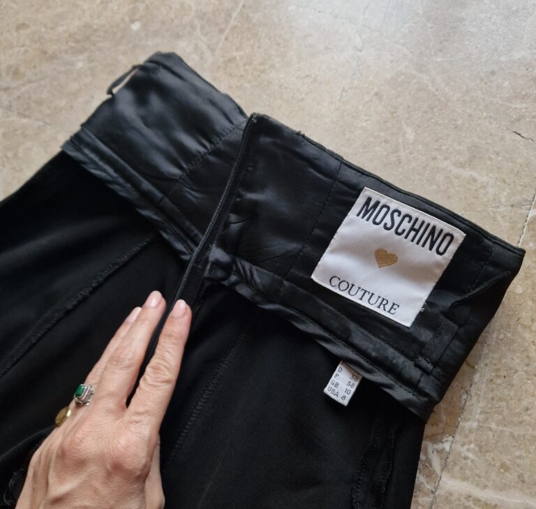 Pantaloni pinocchietti torera vintage by Moschino Couture - immagine 6