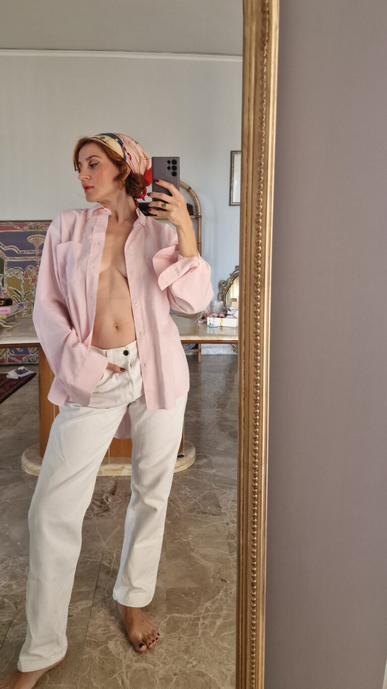 Camicia rosa Krizia uomo - immagine 2