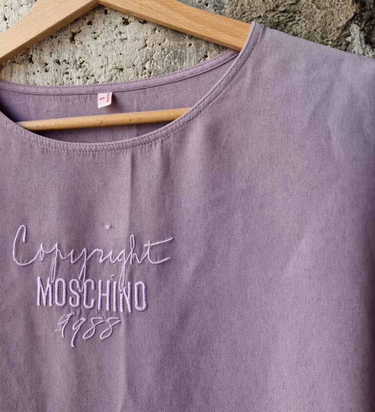 blusa lilac vintage by Moschino - immagine 4