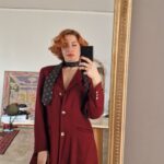 Giacca vintage burgundy by Prisma